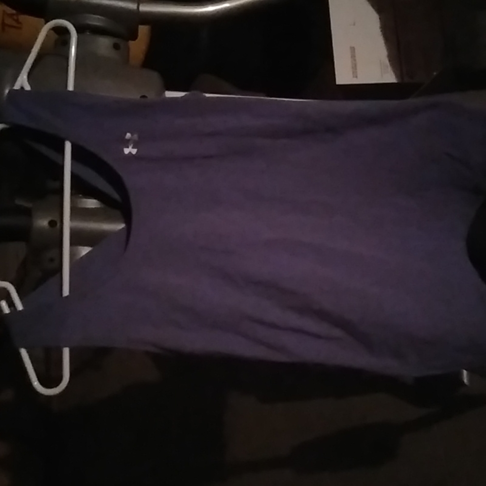 Under arRmour heat cross back tank